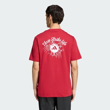 ADIDAS SPORTSWEAR - Camiseta 'NOVELTY BOWL' en rojo