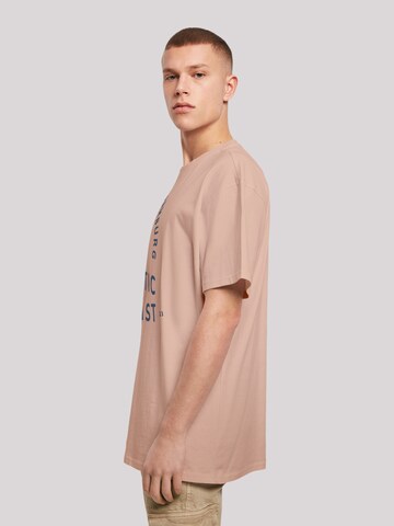 T-Shirt 'Ostsee Logo Knut & Jan Hamburg' F4NT4STIC en beige