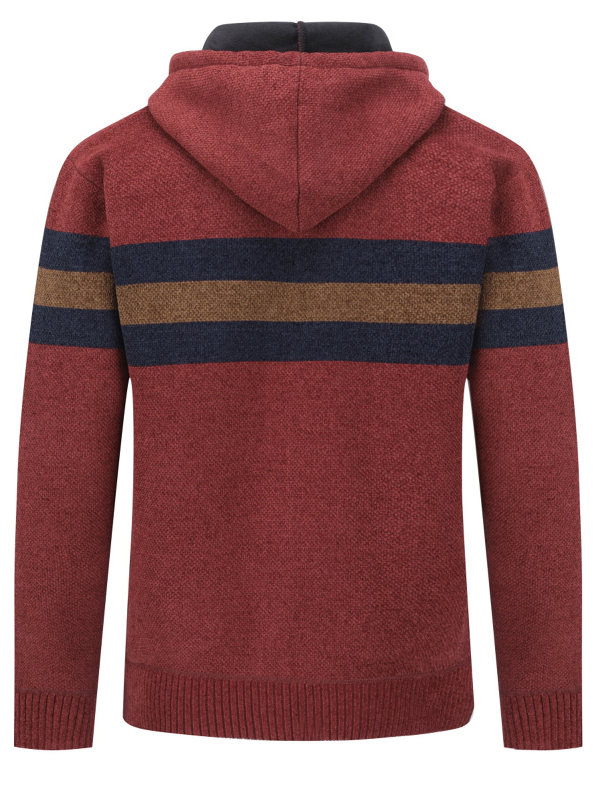 ALLTHEMEN Knit Cardigan 'Flausch' in Red