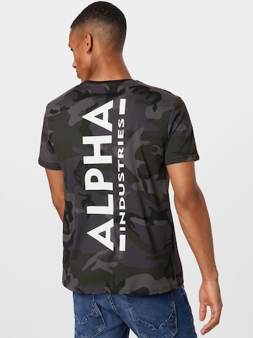 ALPHA INDUSTRIES Μπλουζάκι σε γκρι