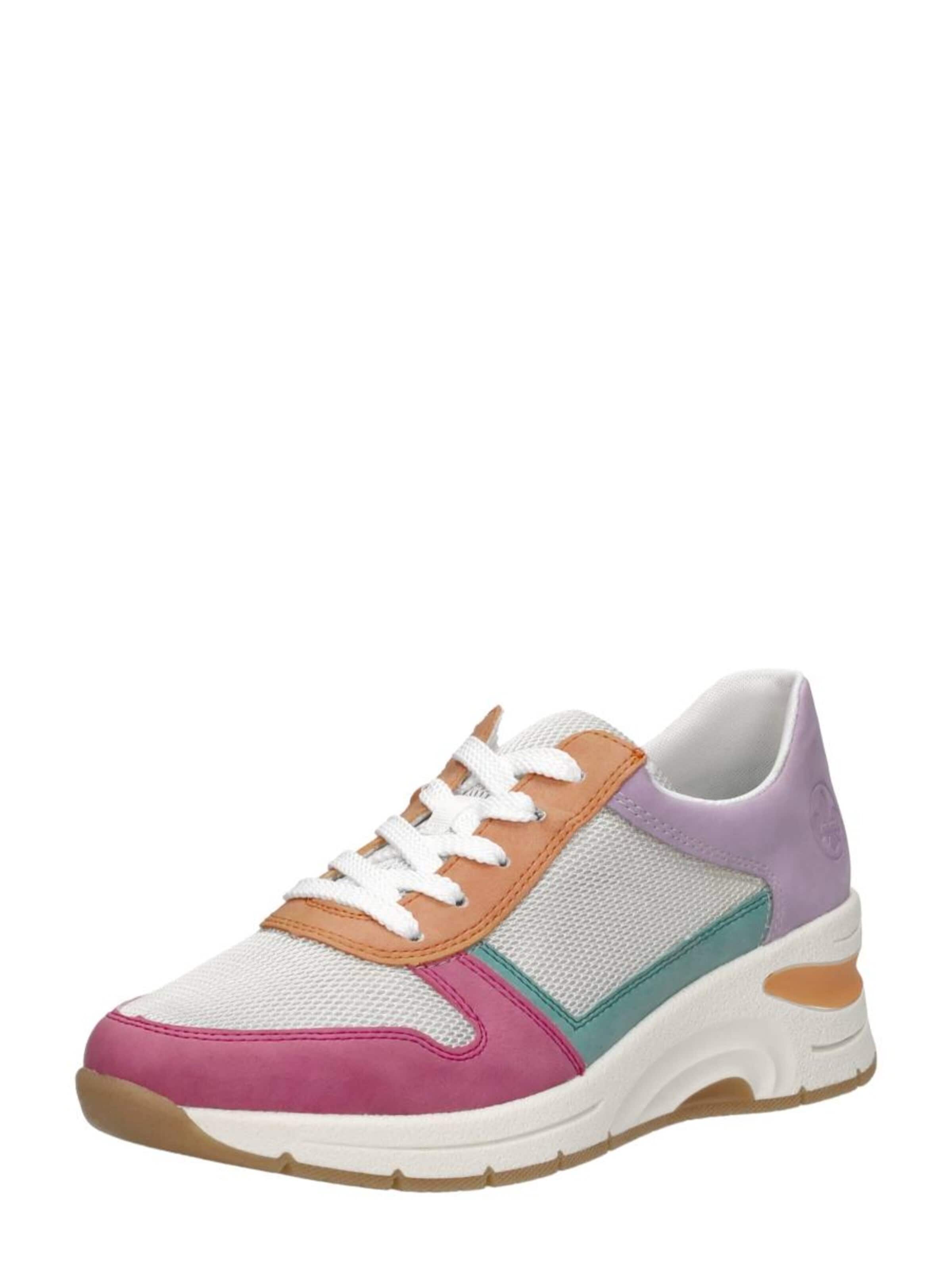 Rieker Sneakers laag 'Laag' in Roze: voorkant