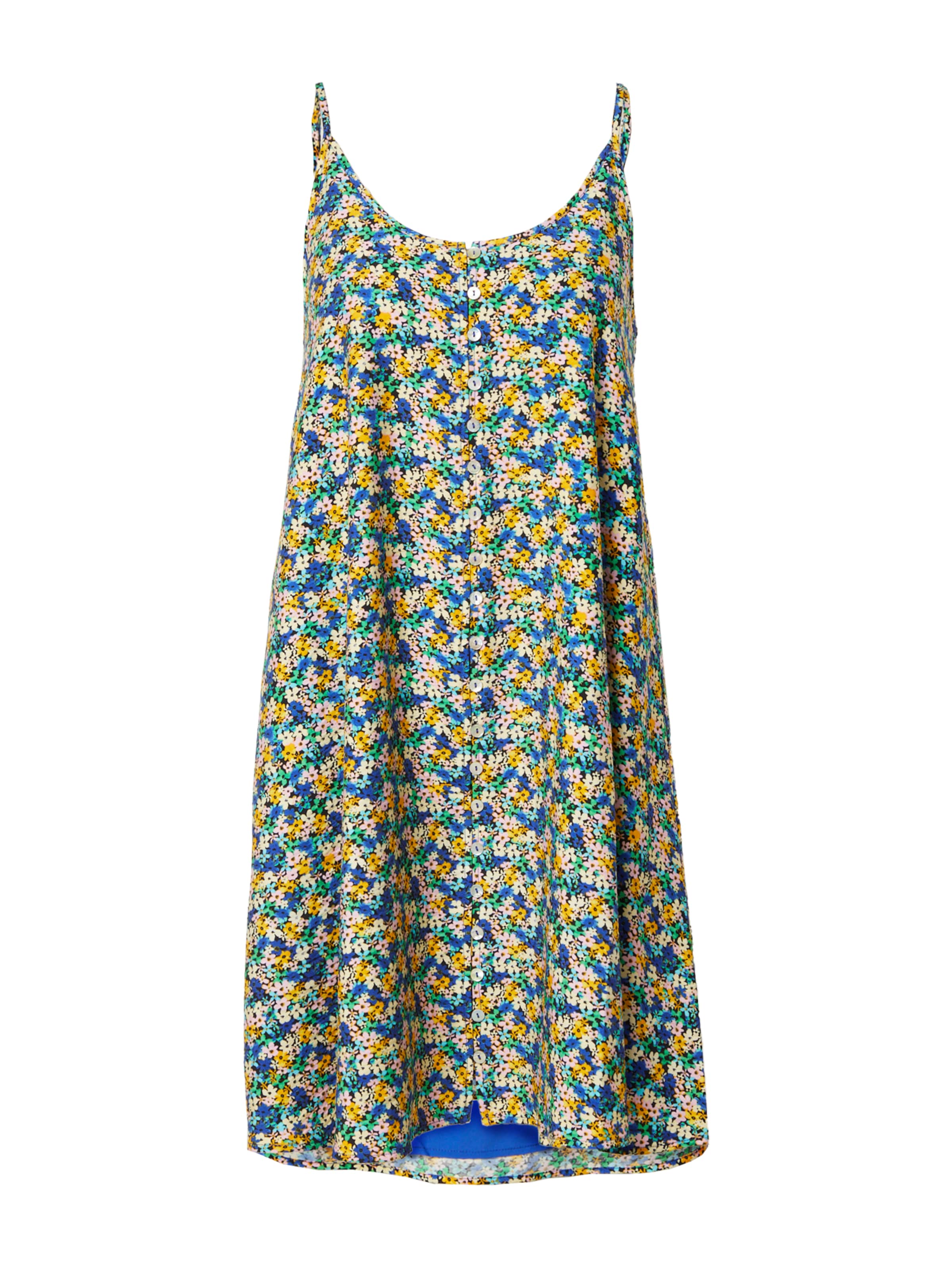 Rochie de vară 'Lila' de la EDITED pe albastru: față