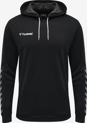 Hummel Athletic Sweatshirt 'Poly' in Black: front