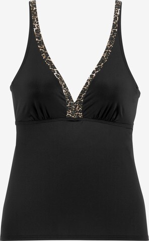 Triangolo Top per tankini di LASCANA in nero: frontale