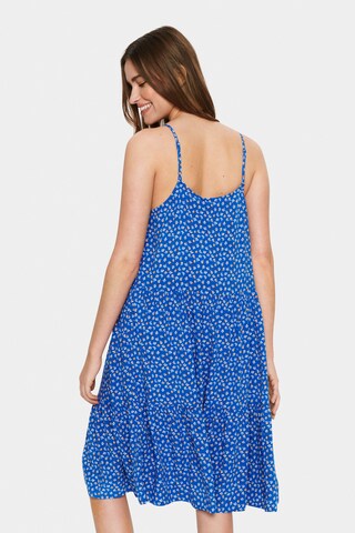 SAINT TROPEZ Summer Dress 'Eda' in Blue