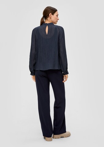 s.Oliver BLACK LABEL Blouse in Blue