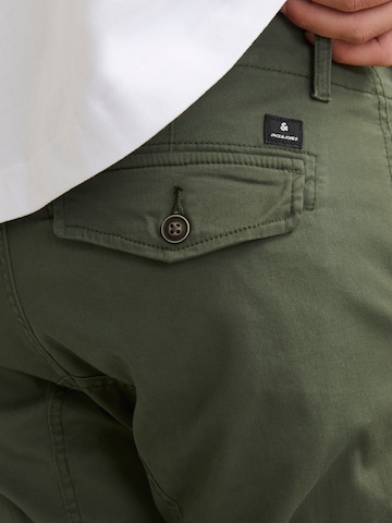 JACK & JONES Tapered Hose 'JJIPaul JJFlake' in Grün