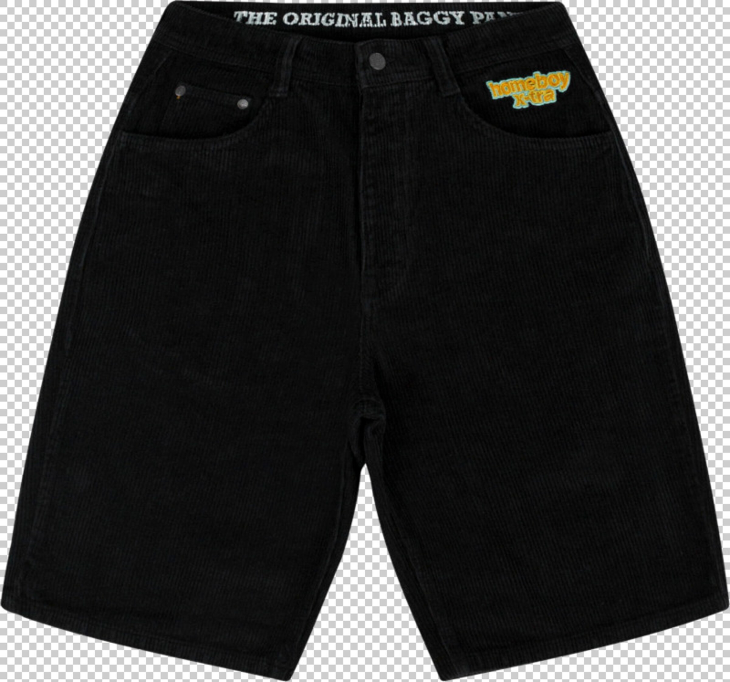 HOMEBOY Штаны ' Homeboy x-tra BAGGY CORD Shorts ' в Синий: спереди