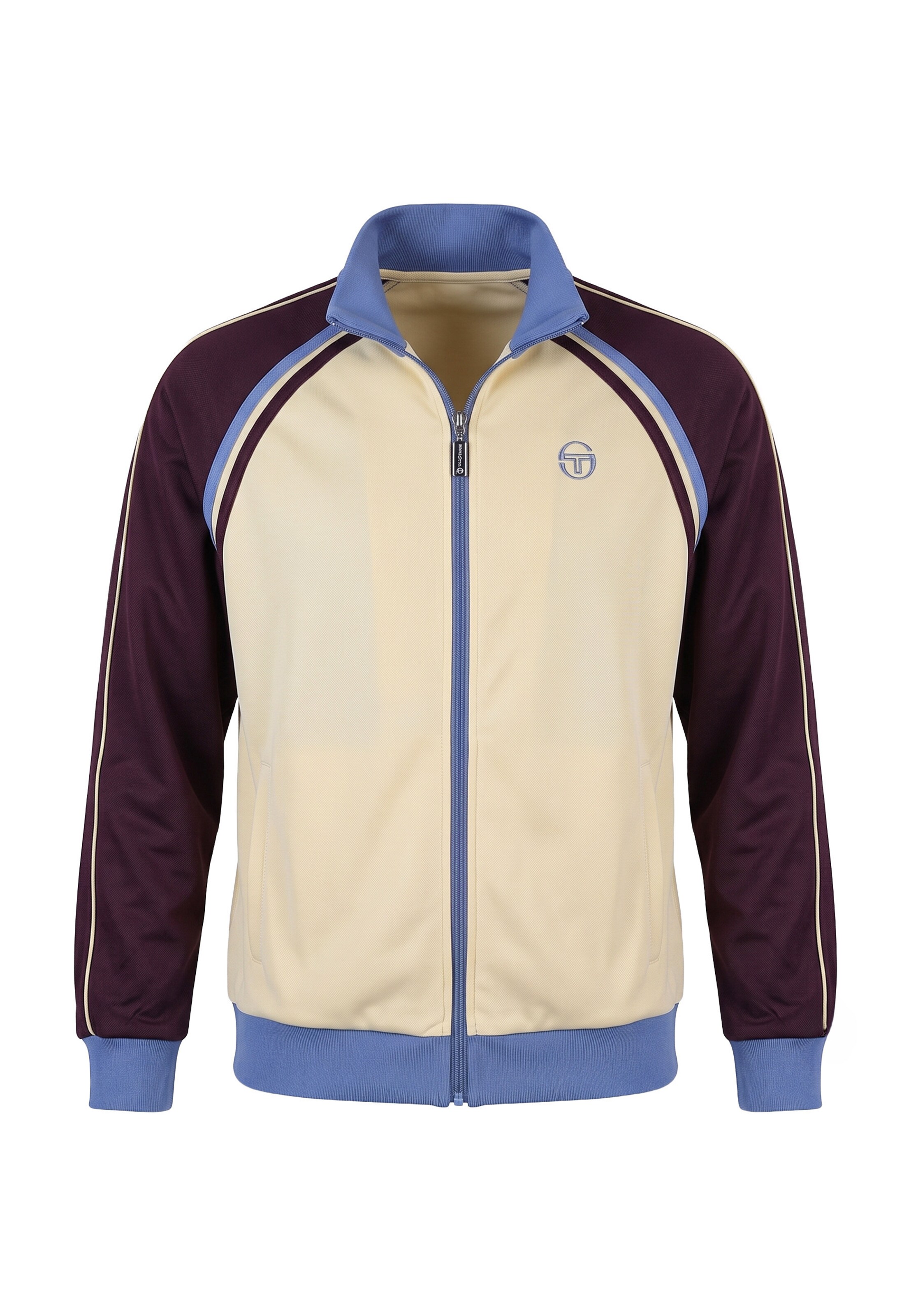 Sergio Tacchini Bluza rozpinana 'Ghibli' w kolorze beżowy: przód