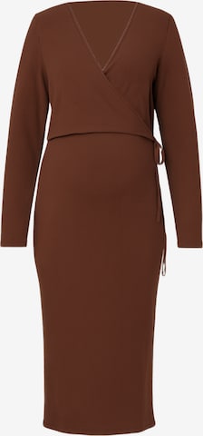 LYN MAMA Kleid in Braun: Vorderseite