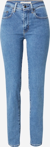 LEVI'S ® Jeans '724 High Rise Straight' in Blauw: voorkant