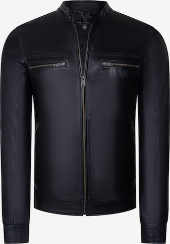 Ron Tomson Between-Season Jacket in Black: front