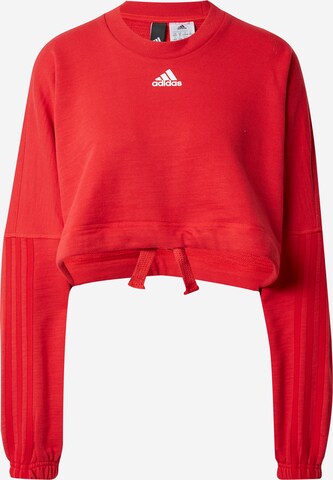 Felpa sportiva 'Dance Versatile' di ADIDAS SPORTSWEAR in rosso: frontale