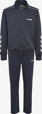 Hummel Tracksuit in Green: front