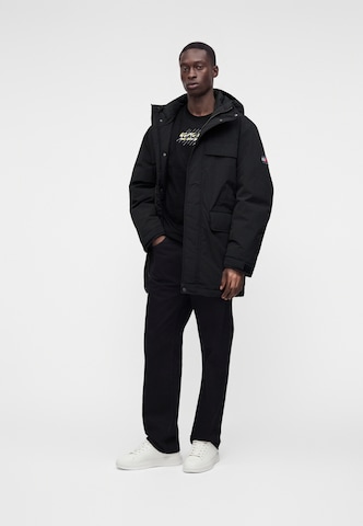 Parka di mezza stagione 'CITY READY' di Tommy Jeans in nero