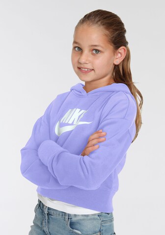 Nike Sportswear Sweatshirt in Purple