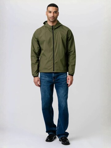 TEESHOPPEN Välikausitakki ' Shell Jacket ' värissä vihreä