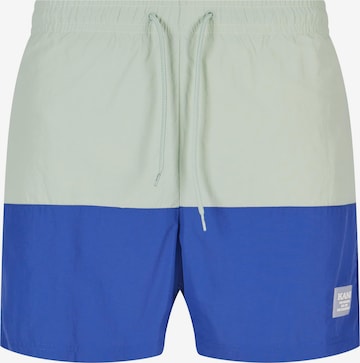 žalia Karl Kani Maudymosi trumpikės: priekis