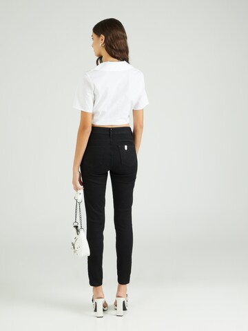 Coupe slim Jean Liu Jo en noir