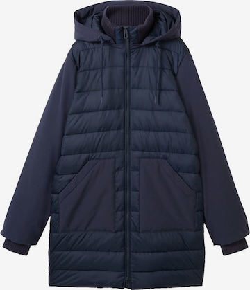 Manteau d’hiver TOM TAILOR en bleu : devant