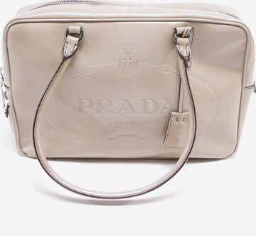 PRADA Schultertasche / Umhängetasche One Size in Weiß: predná strana