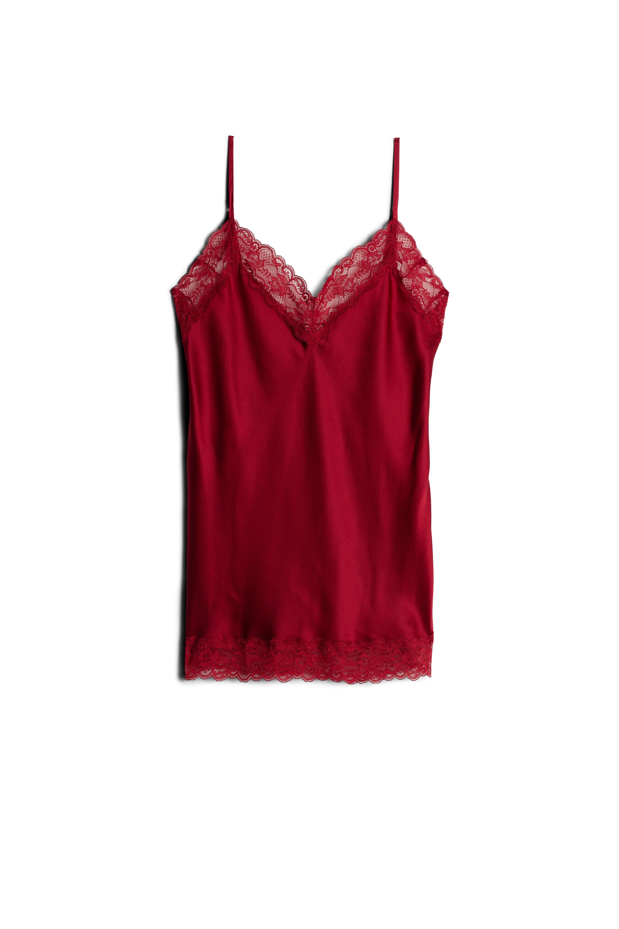 INTIMISSIMI Schlafshirt in Rot: Vorderseite