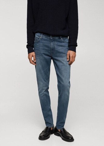 MANGO MAN Skinny Jeans 'Jude' in Blauw: voorkant