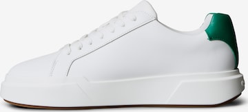 Baskets basses Calvin Klein Jeans en blanc : devant
