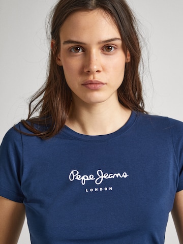 Pepe Jeans T-shirt 'New Virginia' in Blau