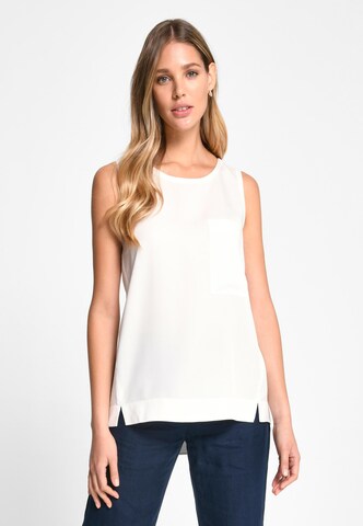 Peter Hahn Top in White: front