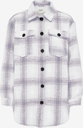 ONLY Jacke 'Denna-Oma' in lila / offwhite, Produktansicht