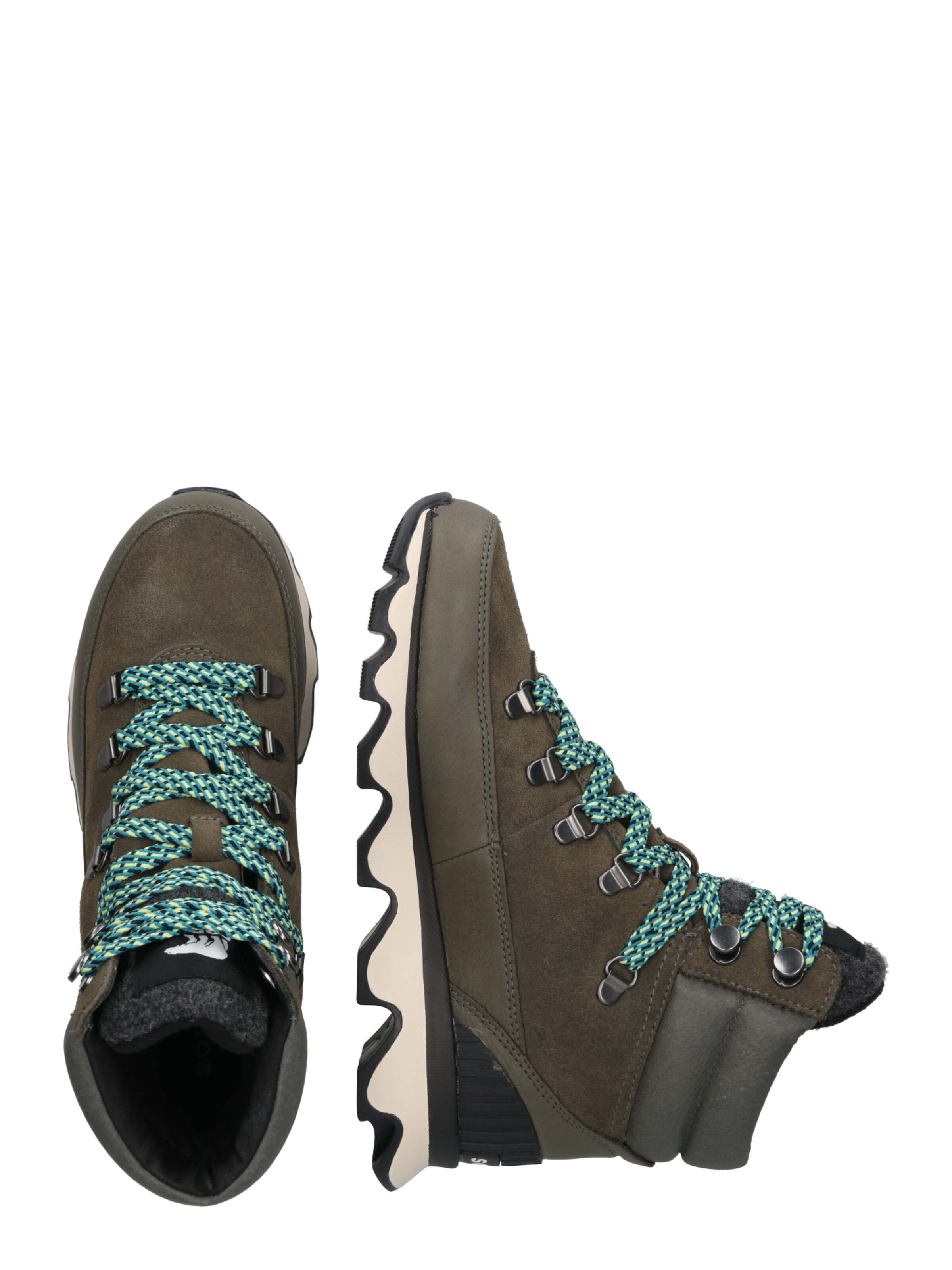 Bottines à lacets 'Kinetic Conquest' SOREL en vert