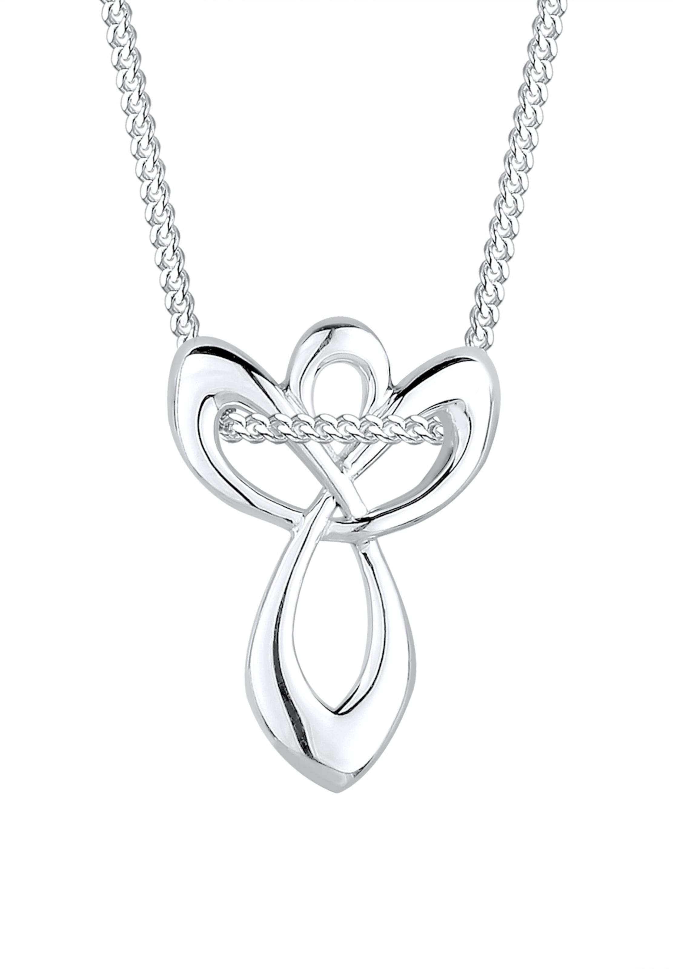 ELLI Kette 'Engel, Infinity' in Silber