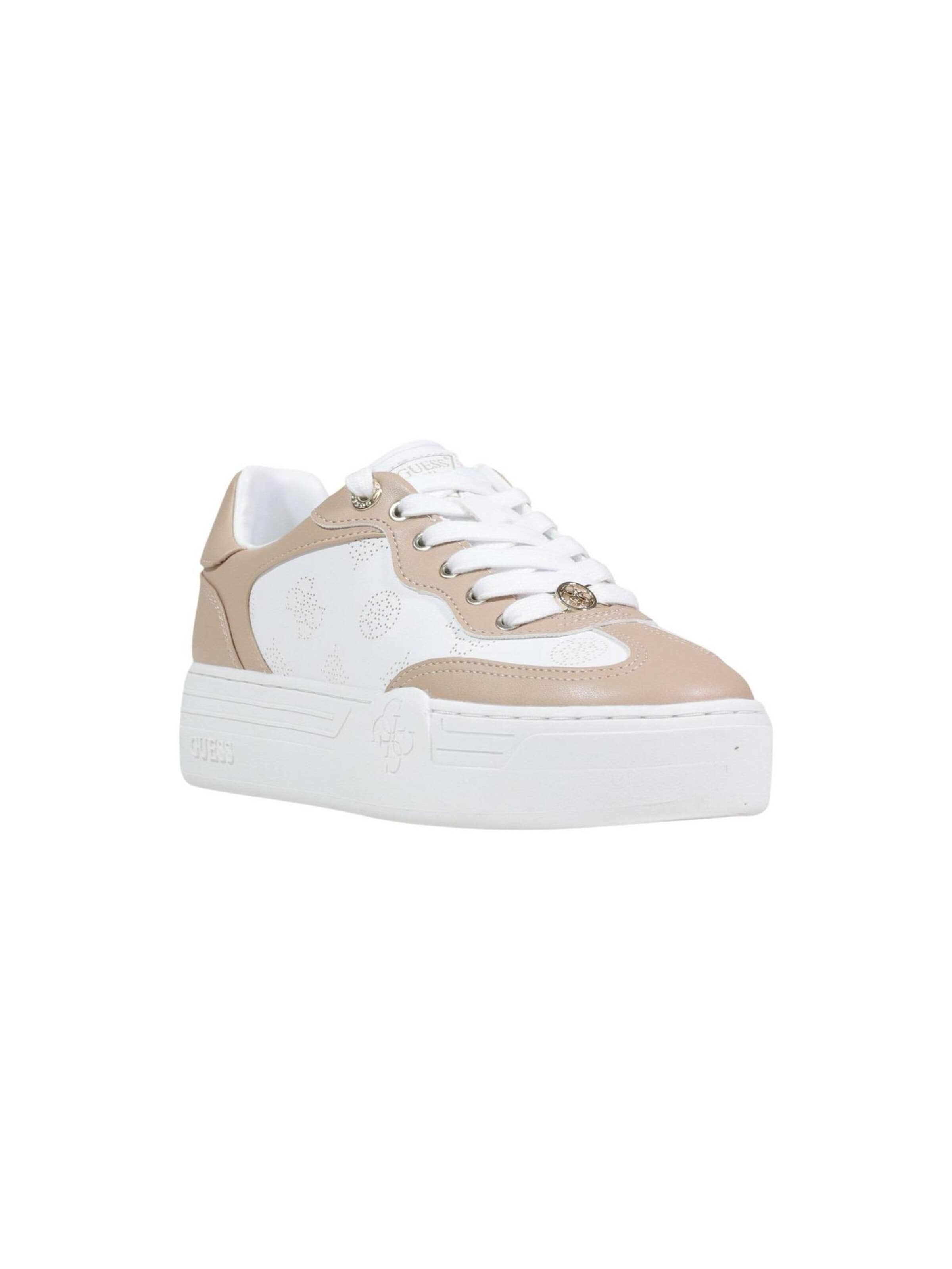 Sneaker bassa 'SWOLE3 FLPSW3 FAL12' di GUESS in beige: frontale