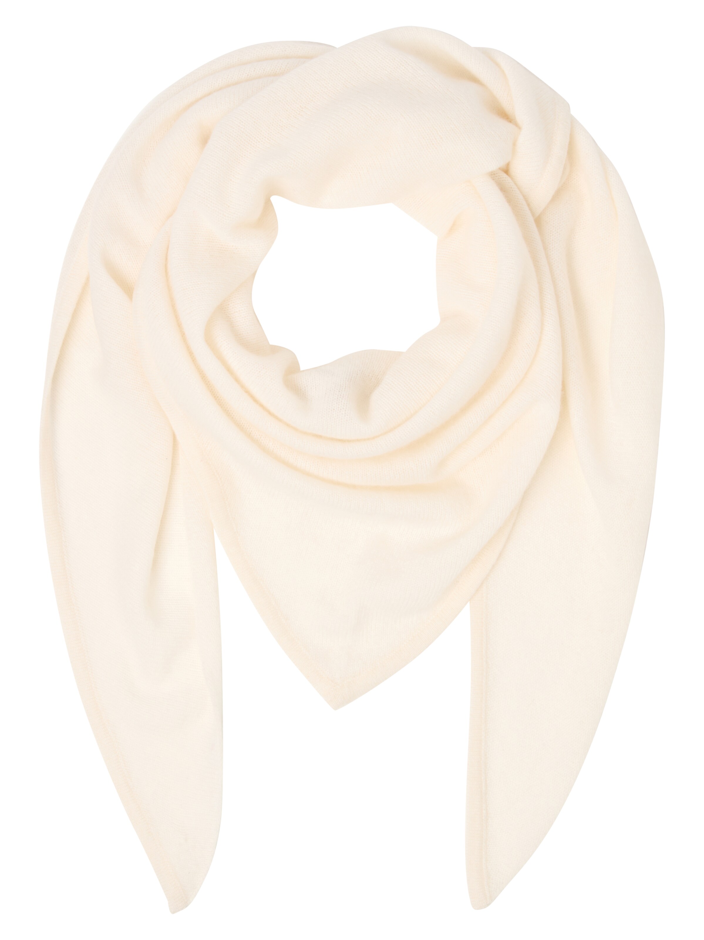 Marie Lund Schal in Weiß: Vorderseite