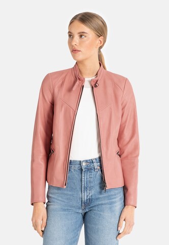 Werner Christ Between-season jacket 'Elmara' in Pink: front