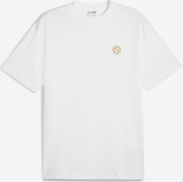 PUMA T-shirt 'Classics' i vit: framsida