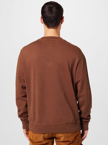 BOSS Sweatshirt 'Wefade' i brun