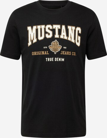 MUSTANG Shirt 'Alex C' in Black: front