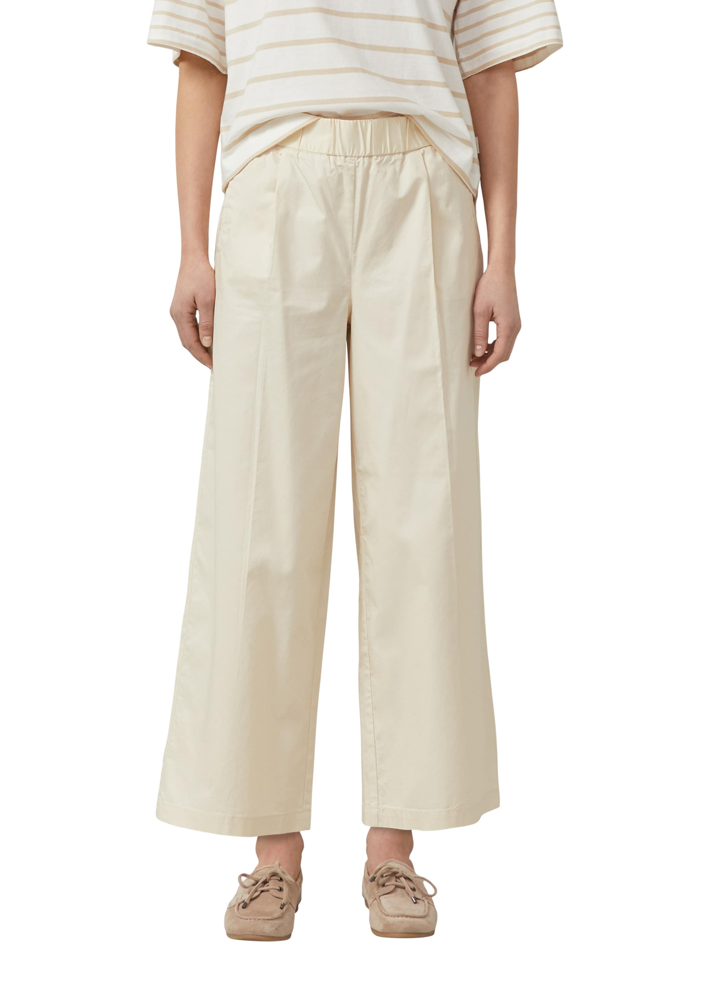 Wide Leg Pantalon s.Oliver en beige