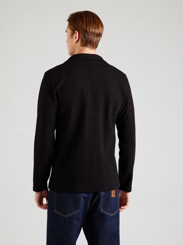 Key Largo Slim Fit Sakko 'MELBOURNE' in Schwarz