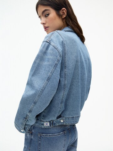 Pull&Bear Overgangsjakke i blå