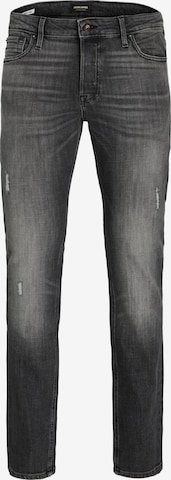 JACK & JONES Regular Jeans 'Mike' in Zwart: voorkant