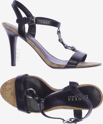 Lauren Ralph Lauren Sandalen 38 in Schwarz: Vorderseite