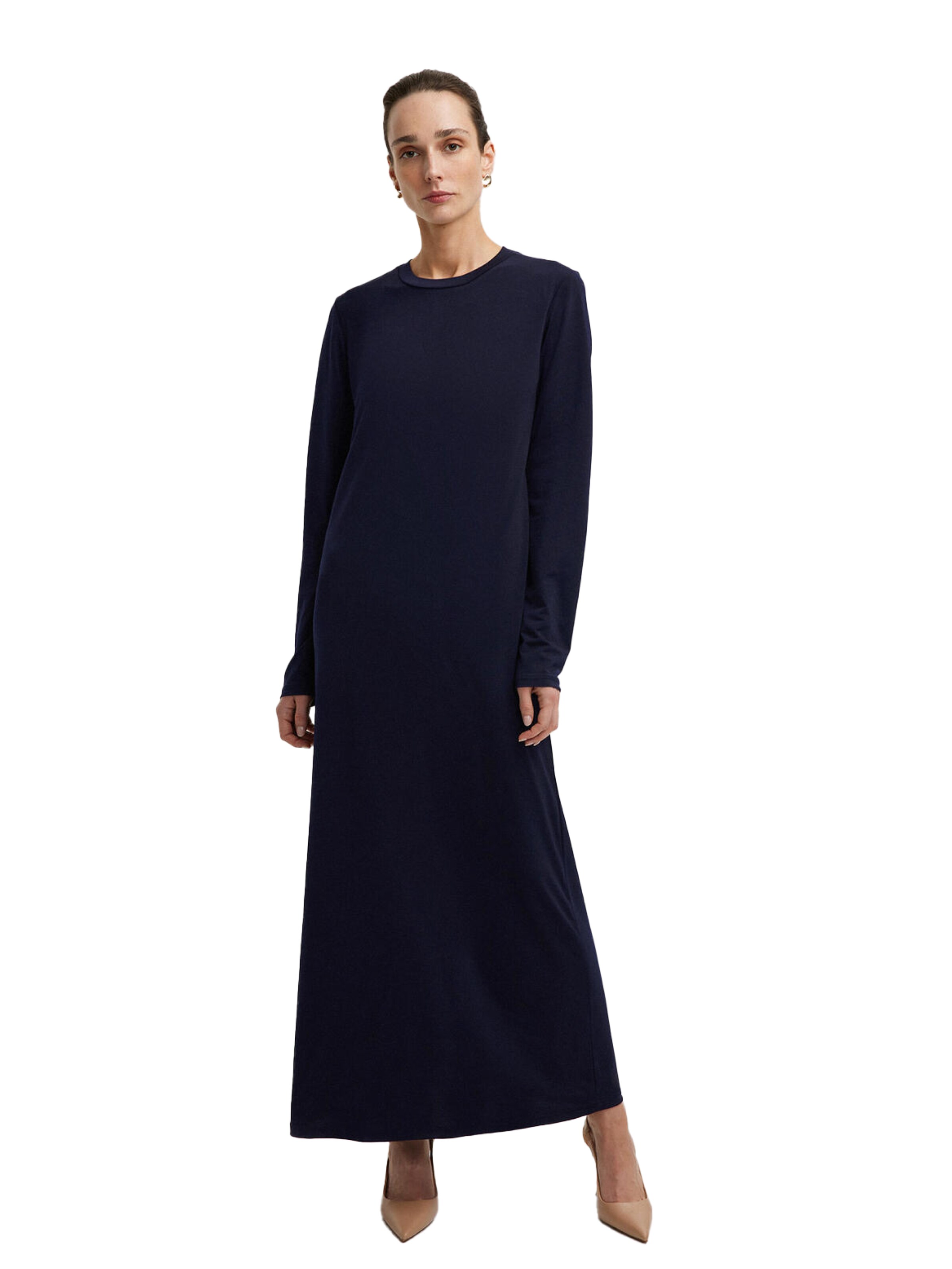 Touche Prive Kleid in Blau: Vorderseite