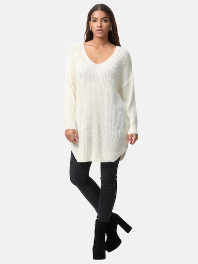 Elara Pullover in L in weiß, Produktansicht