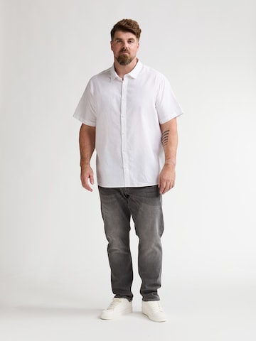 Fit confort Chemise Petrol Industries en blanc