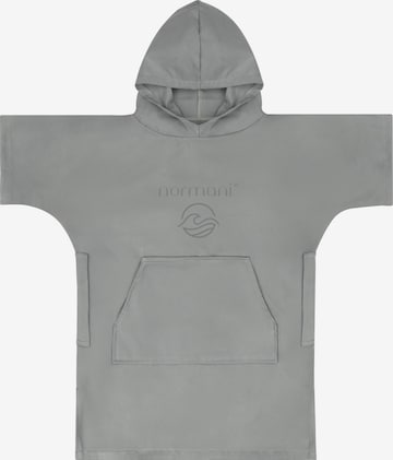 normani Bathrobe 'Luquillo' in Grey: front