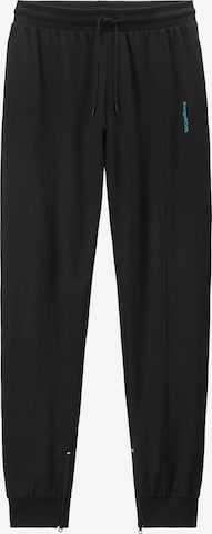 KangaROOS Tapered Pants in Black: front