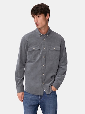 CAMEL ACTIVE Regular fit Button Up Shirt in Grey: front